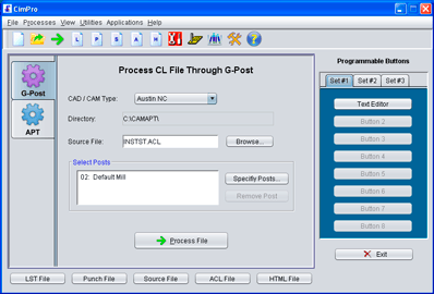 Cimpro screenshot